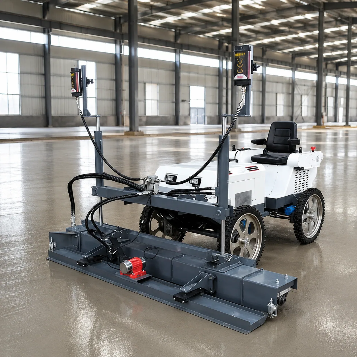 4-Wheel Laser Screed